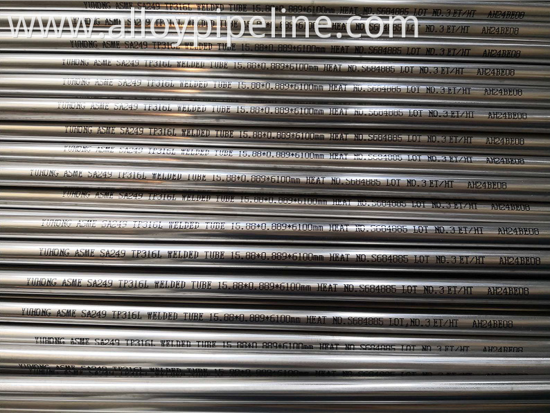 Heat Exchanger Ba Tube A249 Tp316l Png